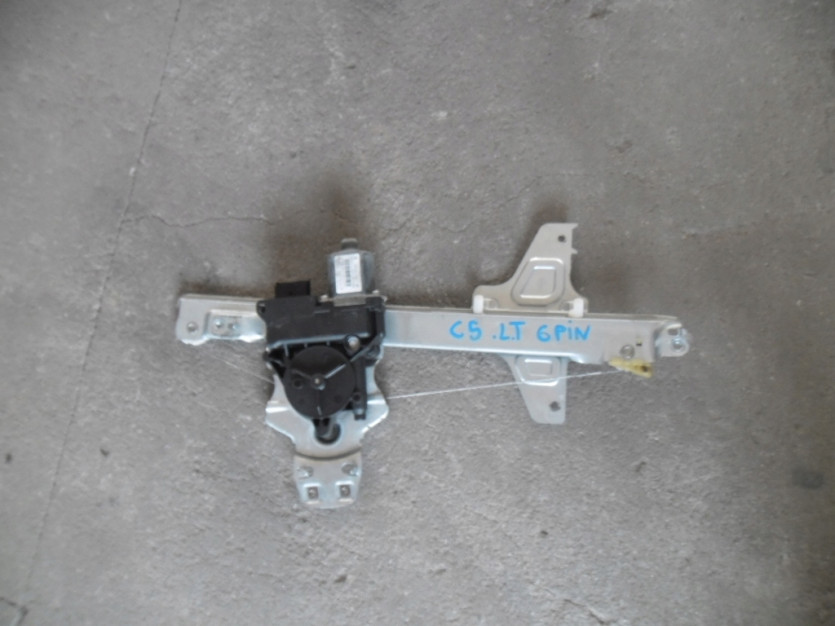 CITROEN C5 III X7 PODNOŚNIK SZYBY LEWY TYL 6PIN