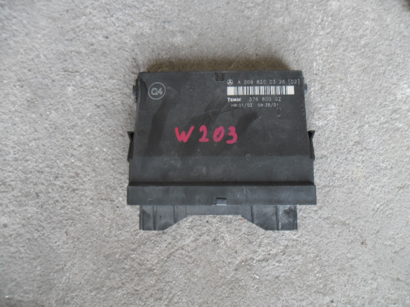 MERCEDES CLK W209 2003 MODUL STEROWNIK A2098200326