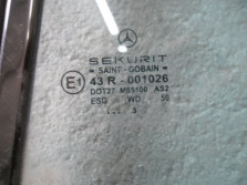 MERCEDES CLK W209 2003 SZYBA LEWA TYL TYLNA