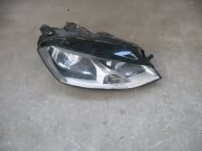 VW GOLF VII 2014 LAMPA LEWA PRZOD UK