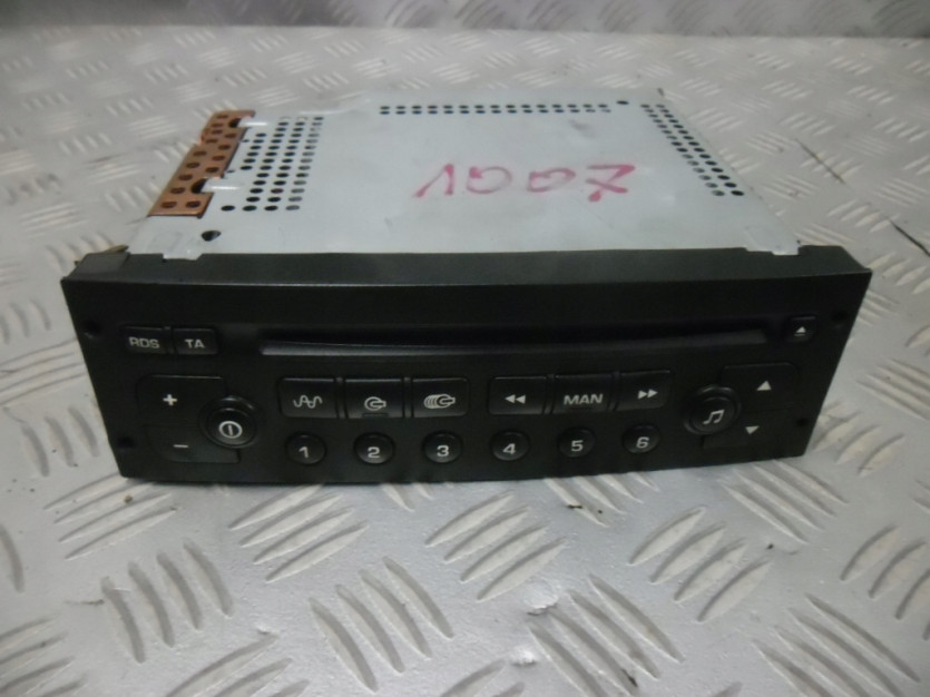PEUGEOT 1007 RADIO ODTWARZACZ CD 96545978XT