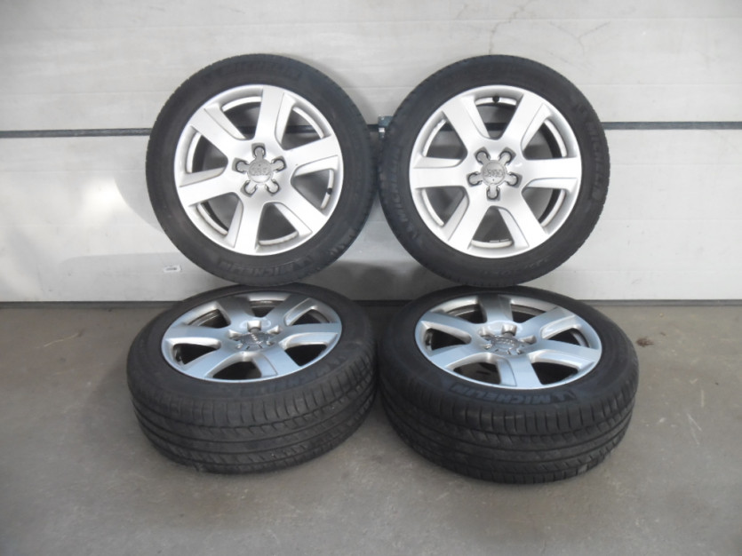 AUDI A4 A6 4G 8W FELGI ALUMINIOWE OPONY 225/50R17