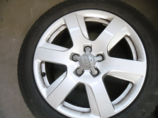 AUDI A4 A6 4G 8W FELGI ALUMINIOWE OPONY 225/50R17