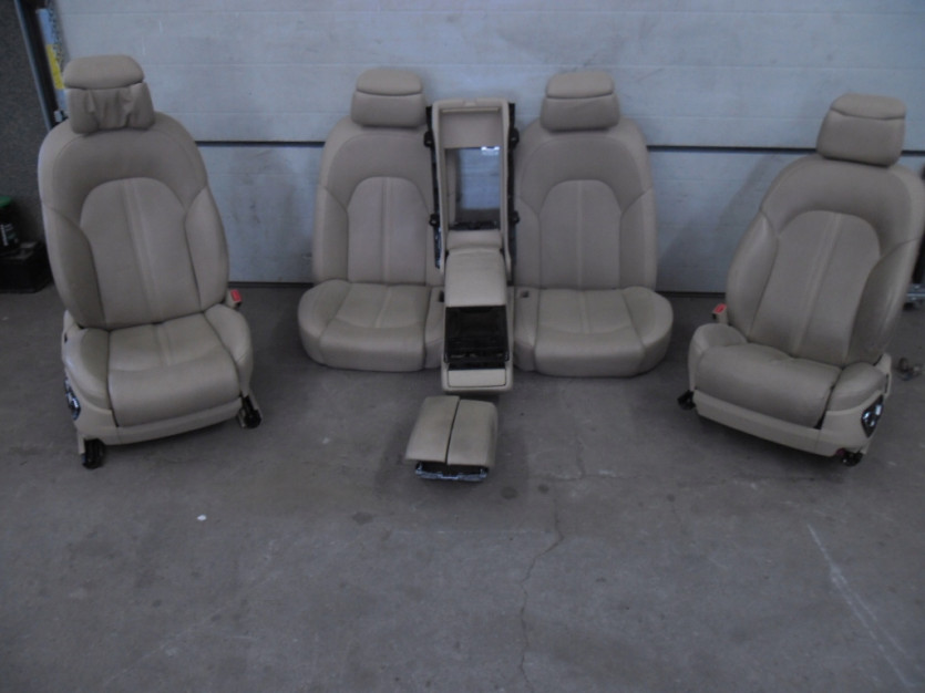 AUDI A8 4H D4 2013 FOTELE PRZOD TYL KANAPA SKORA