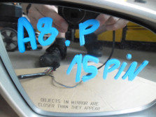 AUDI A8 4H D4 LUSTERKO ZEWNETRZNE 15 PIN PRAWE
