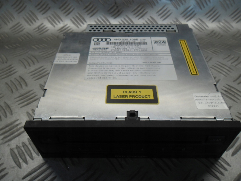 AUDI A8 4H D4 ZMIENIARKA PLYT DVD CD 4H0035108E