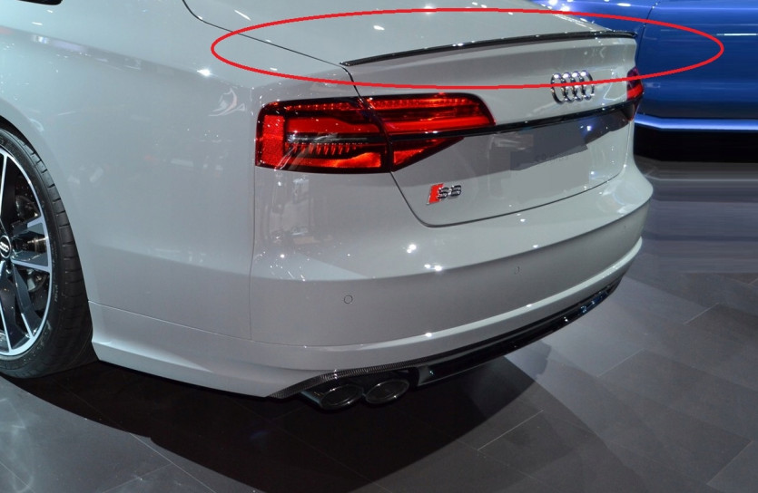 AUDI S8 PLUS A8 4H D4 LIFT SPOILER CARBON LOTKA