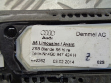 AUDI S6 C7 A6 4G LISTWA PROGOWA PRAWA TYŁ