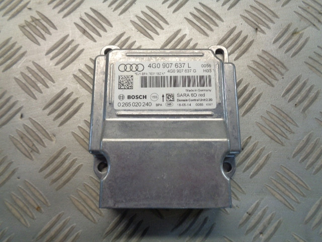 AUDI S6 C7 A6 4G MODUŁ STEROWNIK AIRBAG 4G0907637L