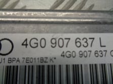 AUDI S6 C7 A6 4G MODUŁ STEROWNIK AIRBAG 4G0907637L