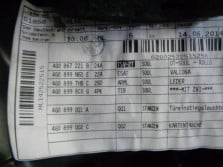 AUDI S6 C7 A6 4G TAPICERKA DRZWI LEWA TYŁ SKÓRA