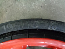 VW TOUAREG II KOŁO DOJAZDOWE 195/75 R 18 CAYENNE