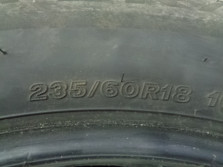 CHRYSLER PACIFICA S LIMITED OPONA 235/60 R18