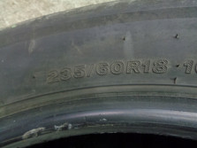 CHRYSLER PACIFICA S LIMITED OPONA 235/60 R18