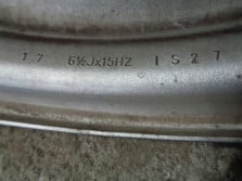PEUGEOT PARTNER FELGA STALOWA 6,5Jx15H2