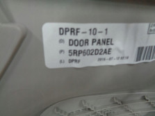 CHRYSLER PACIFICA 2018 TAPICERKA DRZWI PRAWA PRZOD