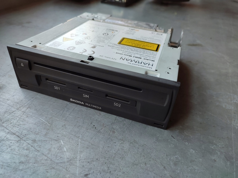 SKODA KODIAQ PANEL OBUDOWA MULTIMEDIA 565035021D