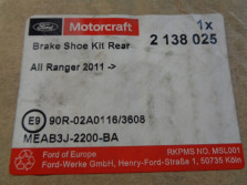 FORD SZCZEKI HAMULCOWE MEAB3J-2200-BA 2138025