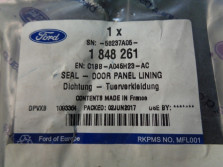FORD FIESTA MK7 MK-7 OSLONA DRZWI LEWA TYL TYLNA