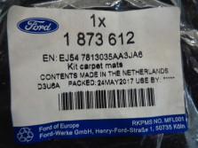FORD GALAXY SMAX MK2 DYWANIK WELUROWY TYL TYLNY
