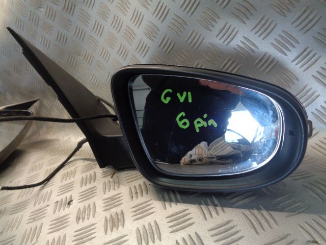VW GOLF VI 6 LUSTERKO 6 PIN PRAWE PRZOD PRZEDNIE