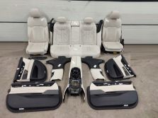 BMW 7 G11 G12 2017 KANAPA TYL TYLNA ELFENBEINWEIS