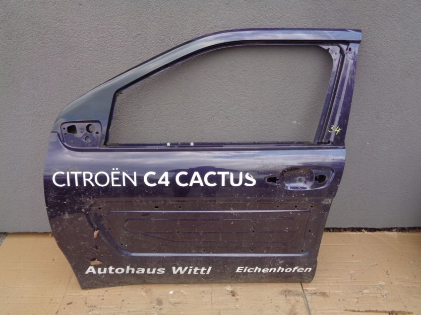 CITROEN C4 CACTUS DRZWI LEWE PRZOD PRZEDNIE