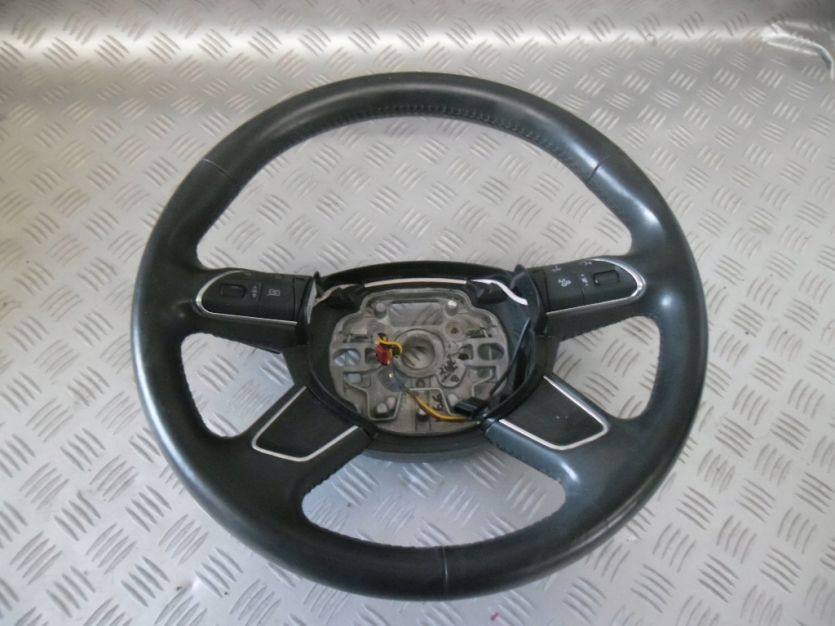 AUDI A8 D4 4H LIFT KIEROWNICA MULTIFUNKCYJNA SKORA