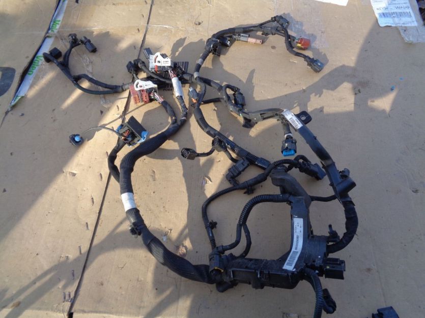 CITROEN C4 B7 1.6 HDI WIAZKA INSTALACJA SILNIKA