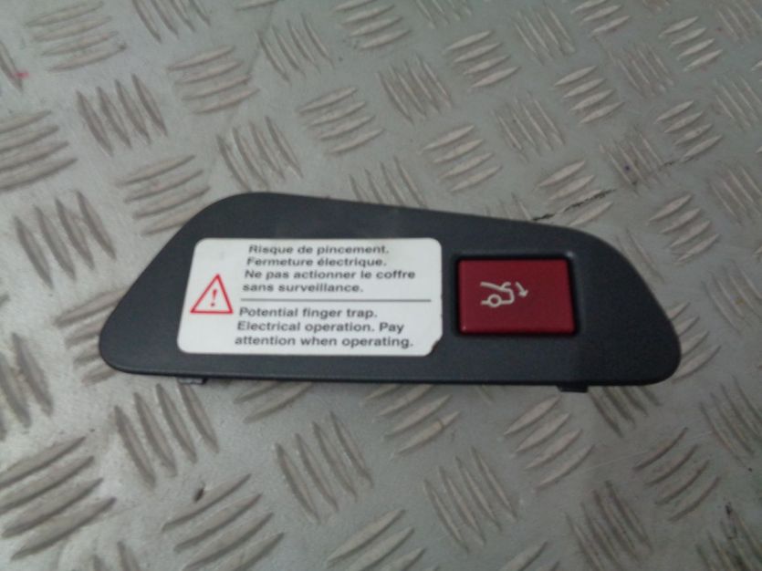 PEUGEOT 508 RXH SW KOMBI LIFT PRZELACZNIK OTWIERANIA KLAPY TYL BAGAZNIKA 96654587KR
