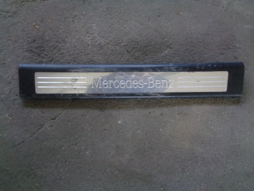 MERCEDES BENZ ML W164 OSLONA PROGU CHROM