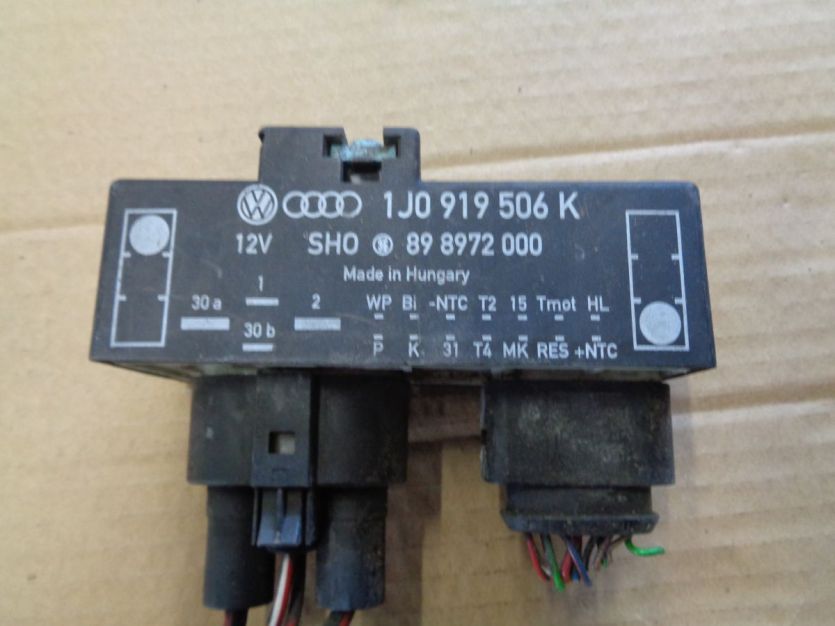 VW AUDI SKODA STEROWNIK WENTYLATOROW 1J0919506K