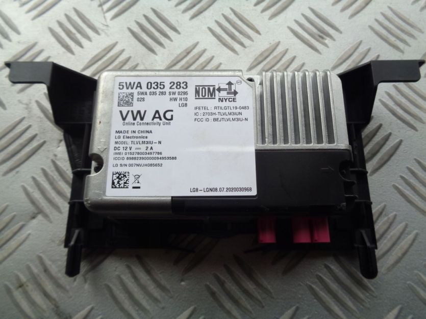 VW ATLAS 2020 MODUL STEROWANIA TELEFONEM 5WA035283