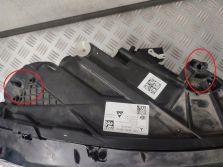 MERCEDES A KLASA W177 LAMPA PRAWA LED SZKLO OK