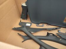 AUDI A8 D4 4H 2013 PODSUFITKA CZARNA SLUPKI OSLONY