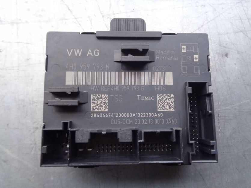 AUDI A8 D4 4H MODUL STEROWNIK DRZWI PRZOD PRZEDNI