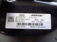 AUDI A8 D4 4H GLOSNIK DRZWI PRZOD PRZEDNI BOSE