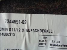 BMW 7 G11 G12 OSLONA ZASLEPKA APTECZKI BAGAZNIKA
