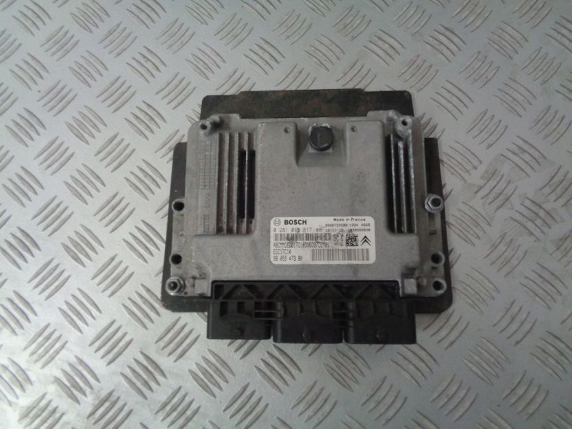 PEUGEOT CITROEN 1.6 HDI KOMPUTER STEROWNIK SILNIKA 0281019817 9805947380