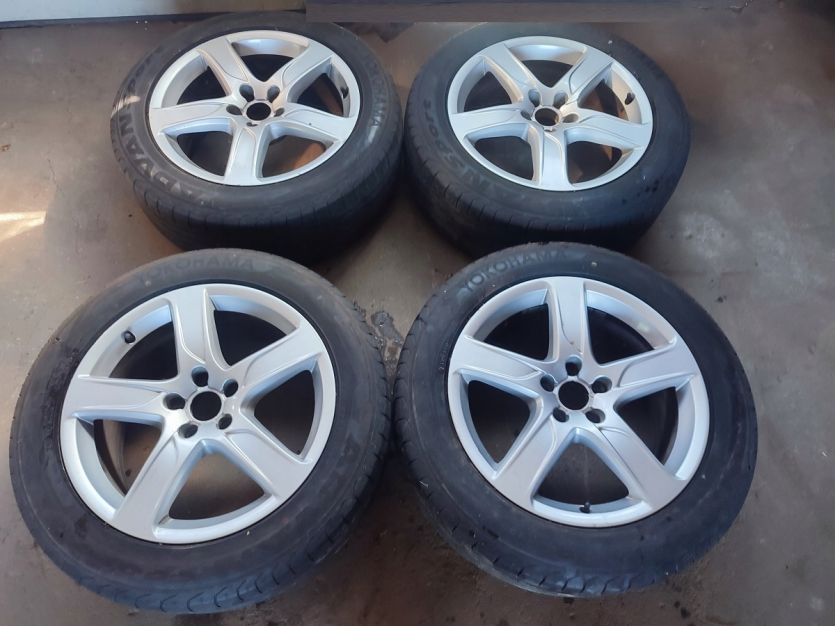 AUDI A6 A7 C7 Q5 FELGI ALUMNIOWE 18 OPONY 235/55R18 4G9601025E