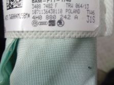 AUDI A8 D4 4H 3,0TFSI PODUSZKA AIRBAG PRAWA