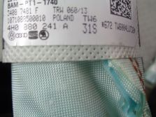 AUDI A8 D4 4H 3,0TFSI PODUSZKA AIRBAG FOTELA KIEROWCY LEWA