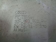 AUDI A8 D4 4H 3,0TFSI WZMOCNIENIE TUNELU