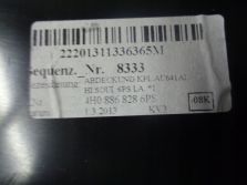 AUDI A8 D4 4H 3,0TFSI OSŁONA PODŁOKIETNIKA