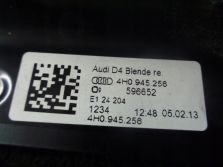 AUDI A8 D4 4H 3,0TFSI OSŁONA LAMPY PRAWY TYŁ