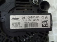 CITROEN PEUGEOT 1.6HDI ALTERNATOR KOMPLETNY