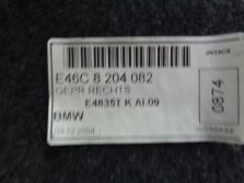 BMW E46 CABRIO 2.0CD BOCZEK BAGAŻNIKA LEWY