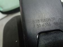 DACIA SANDERO II LIFT 2019 ZAPINKA PASOW TYL TYLNA 878168063R
