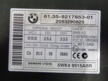 BMW 3 E90 XDRIVE 2007 3.0D MODUŁ STEROWNIK CAS 9217853