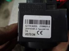 DACIA SANDERO II LIFT 2019 STACYJKA WKŁADKA KLUCZYKA 285916556R